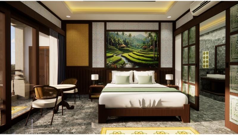 The Artini Dijiwa Ubud chambre 2